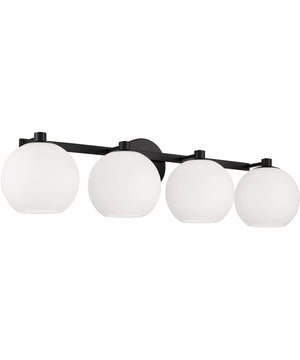 Ansley 4-Light Vanity Matte Black