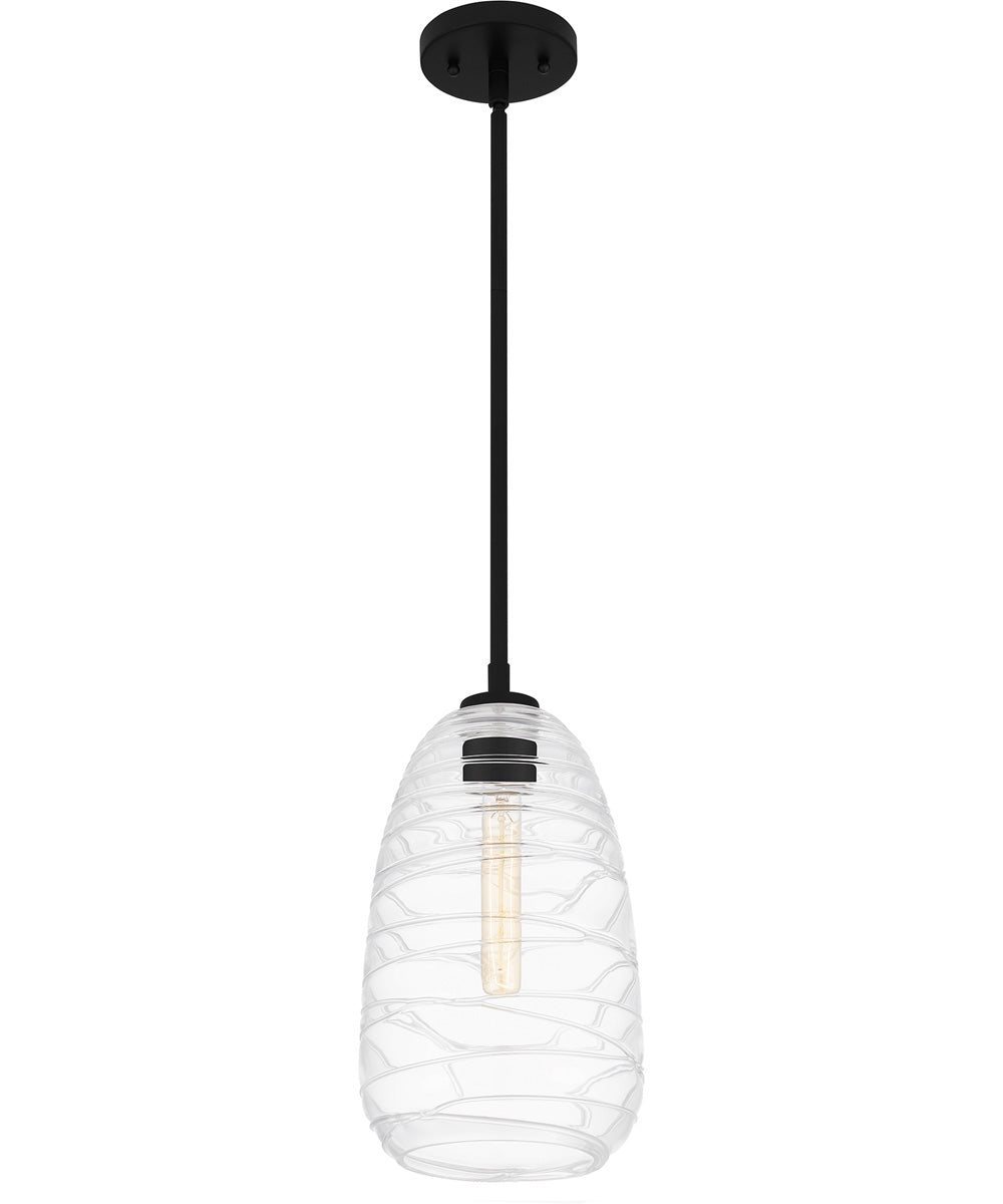 Quoizel Piccolo Pendant Small 1-light Mini Pendant Matte Black