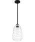 Quoizel Piccolo Pendant Small 1-light Mini Pendant Matte Black