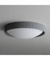 Souffle 18 inch LED Flush Mount Gray