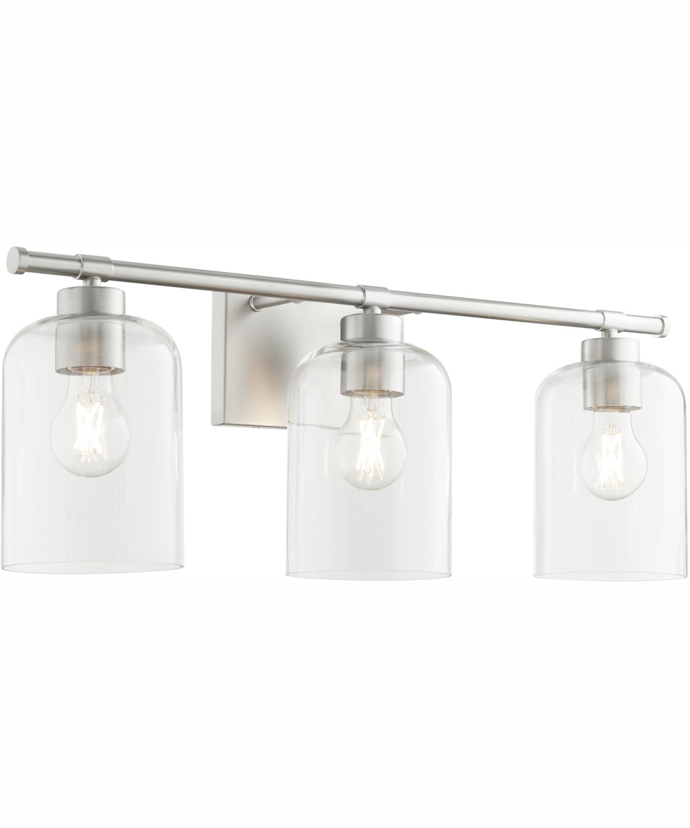 Tribute 3-light Bath Vanity Light Satin Nickel