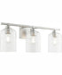Tribute 3-light Bath Vanity Light Satin Nickel