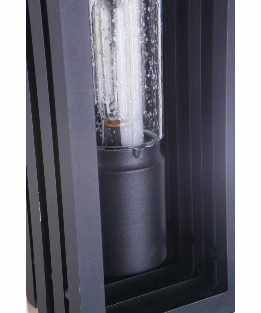 Carmel 1-Light Outdoor Wall Lantern Matte Black