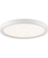Outskirts  Flush Mount White Lustre