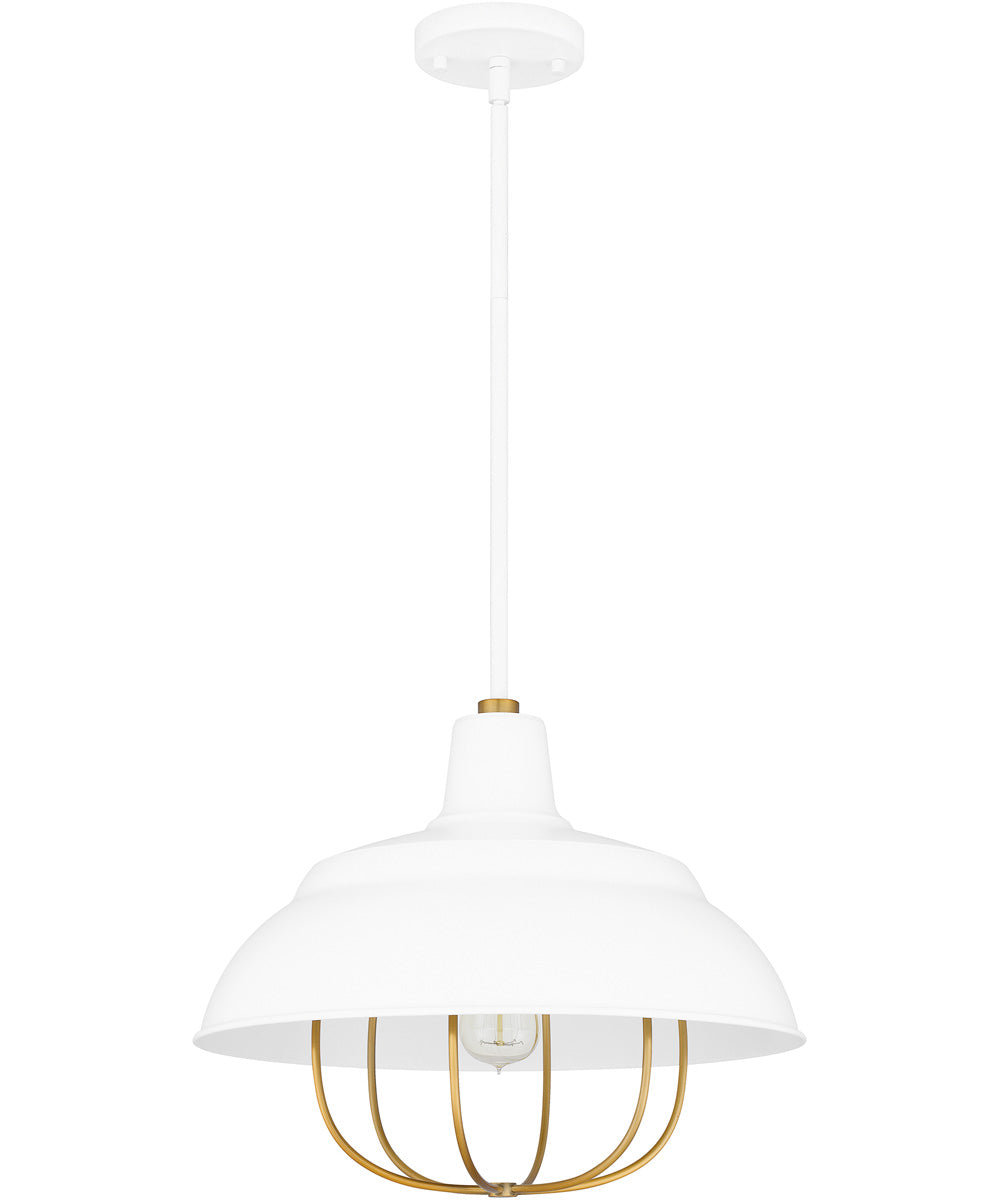 Darmody 1-light Pendant White Lustre