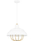 Darmody 1-light Pendant White Lustre