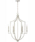 Demi 6-Light Foyer Winter White