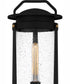 Clifton Large 1-light Outdoor Post Light  Coastal Armour Aluminum Earth Black