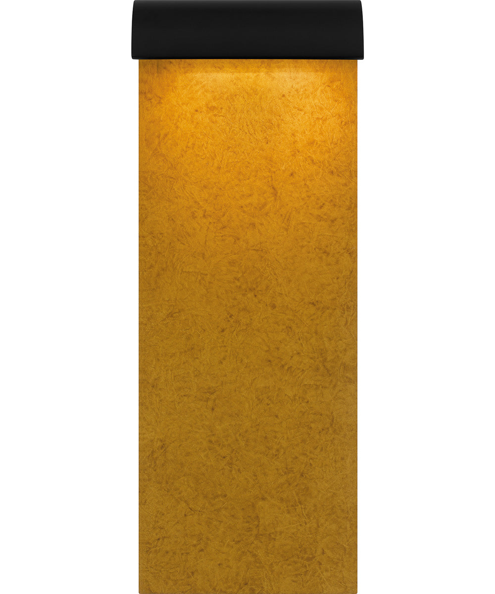 Lunar Medium Outdoor Wall Light  Coastal Armour Aluminum Matte Black