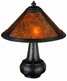 14"H Mica  Table Lamp
