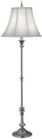 65"H Antique Nickel  Signature by Stiffel Floor Lamp, 3-Way
