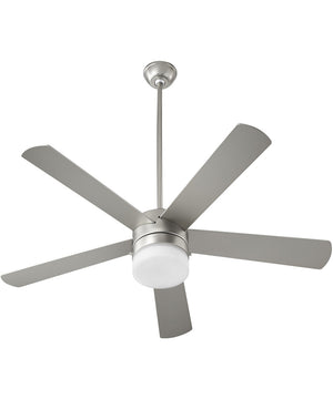 52" Maxwell 2-light LED Ceiling Fan Satin Nickel