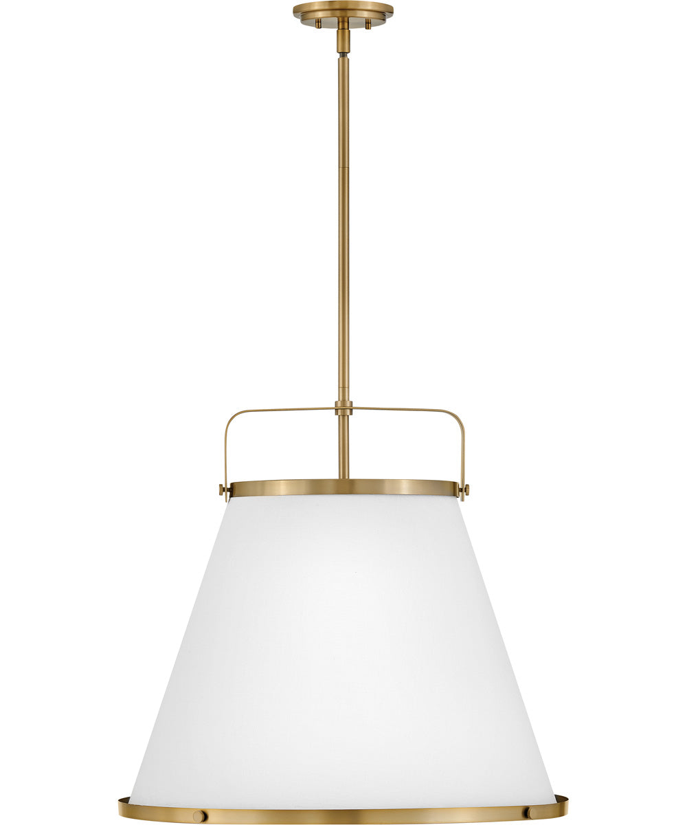 Lark 3-Light Large Pendant in Lacquered Brass