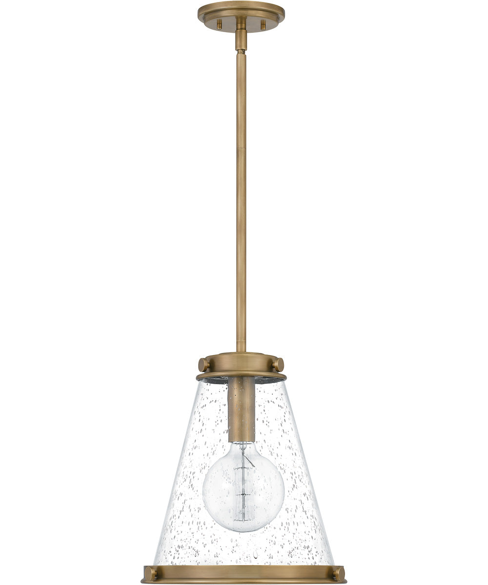 Bristol Small 1-light Mini Pendant Weathered Brass