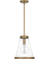 Bristol Small 1-light Mini Pendant Weathered Brass