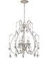 Blanca 5-light Chandelier Antique White
