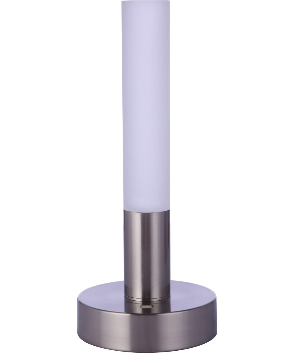 1-Light Touch Touch Table Lamp Brushed Polished Nickel