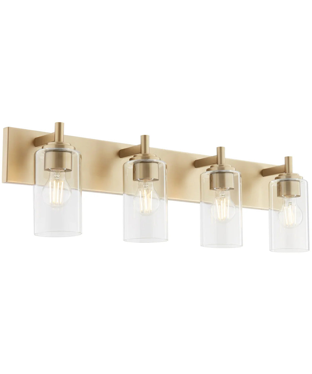 Fallstaff 4-light Bath Vanity Light Aged Brass