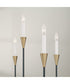 Avant 9-Light Chandelier Aged Brass and Black