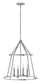 20"W Middleton 4-Light Stem Hung Pendant in Polished Nickel