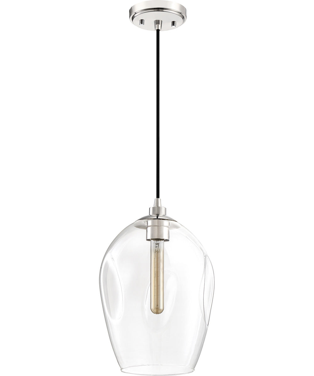 Nostalgia Small 1-light Mini Pendant Polished Nickel