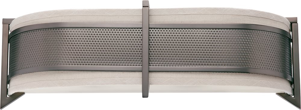 22"W Diesel 3-Light Vanity & Wall Hazel Bronze