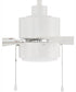 52" Terie 1-Light Ceiling Fan White