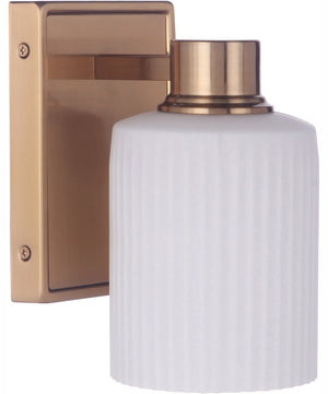 Bretton 1-Light Wall Sconce Satin Brass