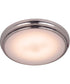 X66 1-Light LED Flushmount Brushed Polished Nickel