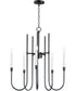 Tux 5-Light Chandelier Black