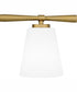 Brindley Large 3-light Bath Light Aged Brass