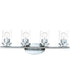Corona 4-Light Bath Vanity Polished Chrome