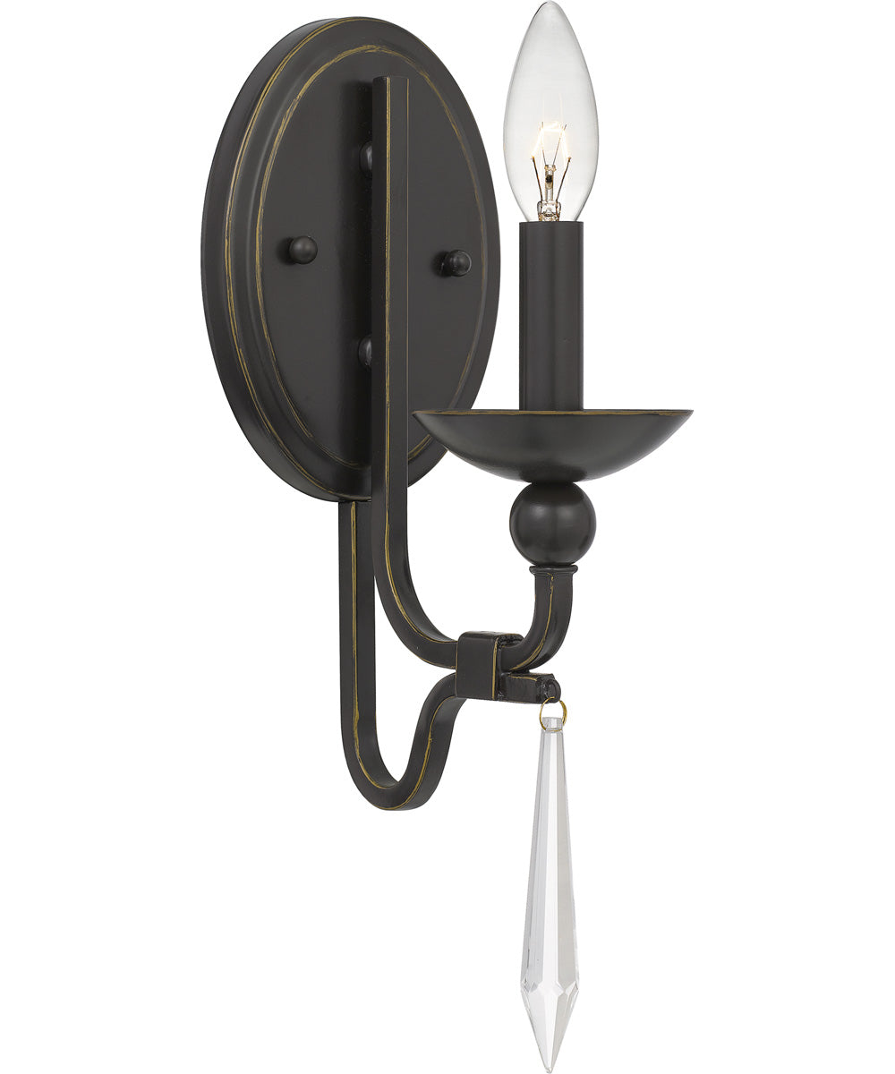 Joules Small 1-light Wall Sconce Palladian Bronze