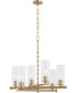 Tamara Day's Mercier 6-light Chandelier Aged Brass