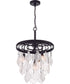 Vesi 4-Light Pendant Flat Black