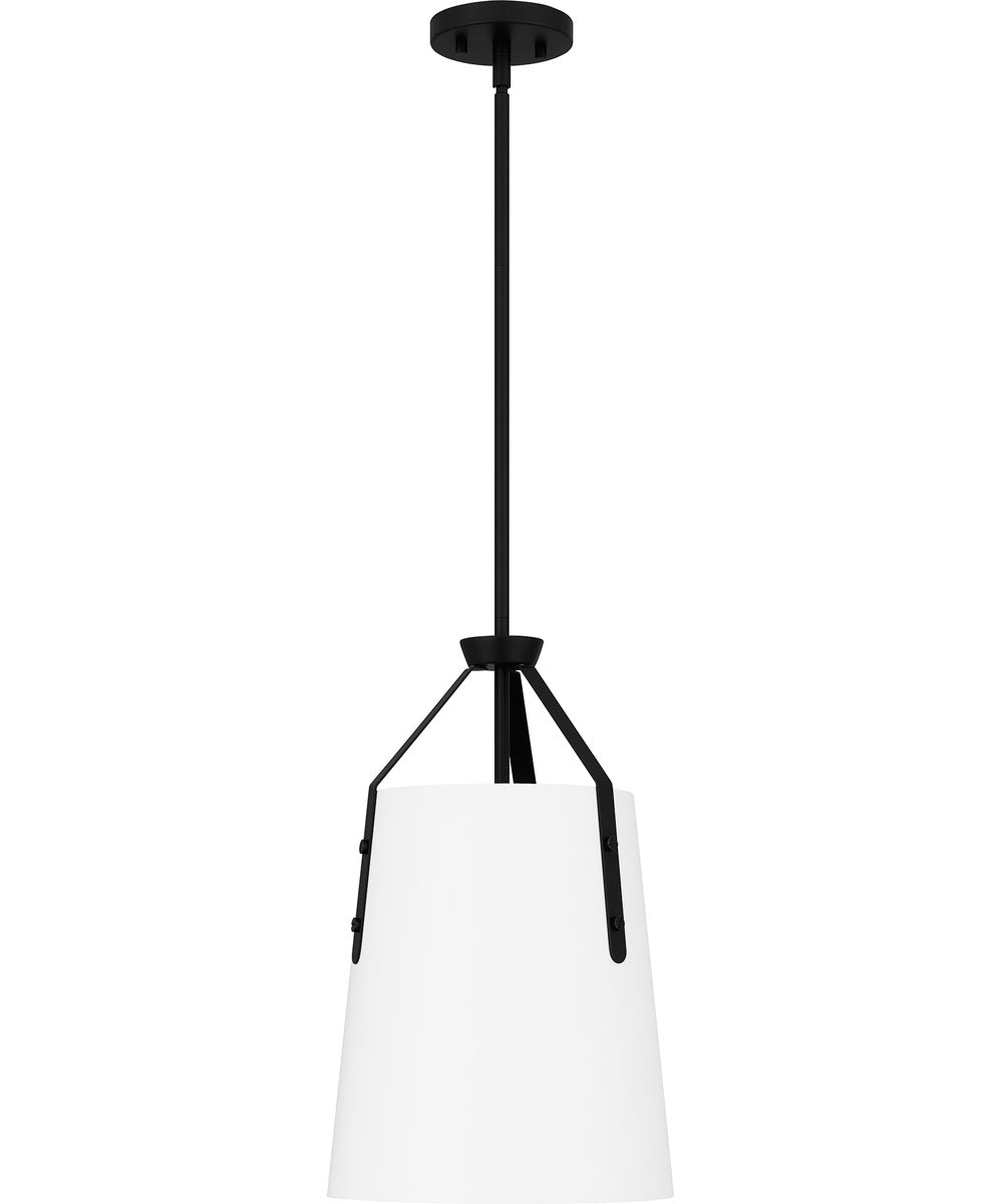 Quoizel Piccolo Pendant 1-light Mini Pendant Matte Black