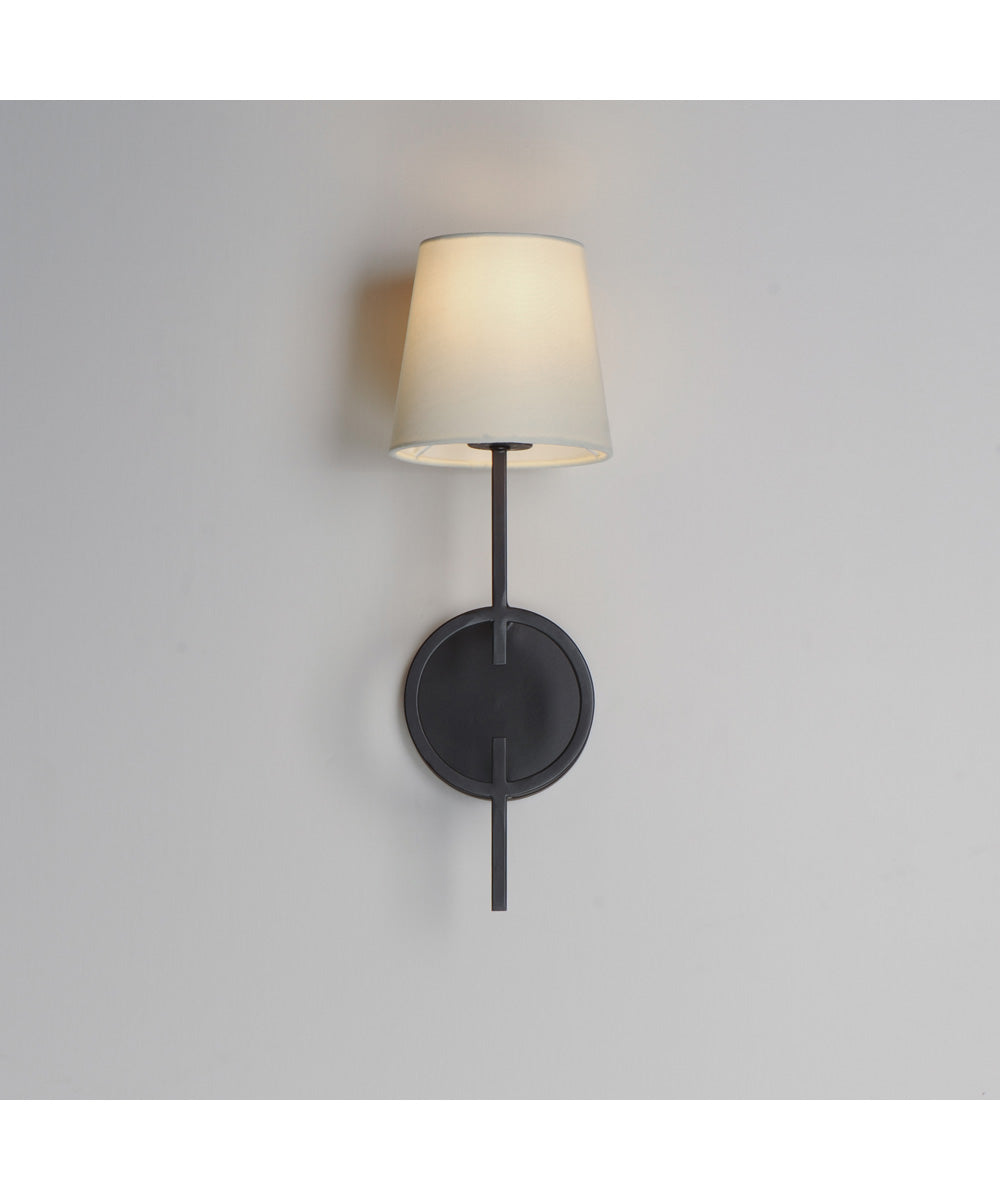 Paoli 1-Light Sconce Charcoal Bronze