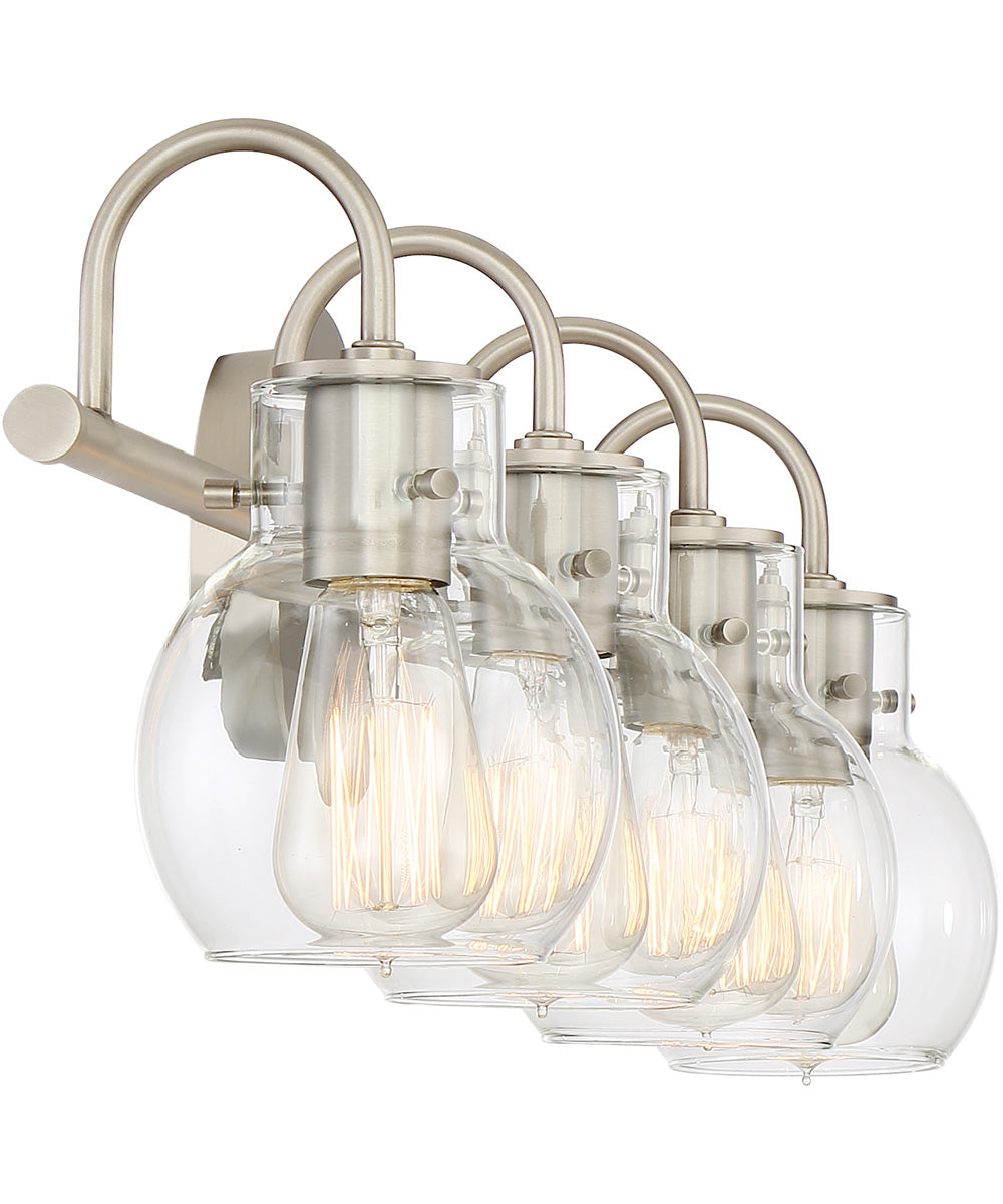 Andrews Extra Large 4-light Bath Light Antique Nickel