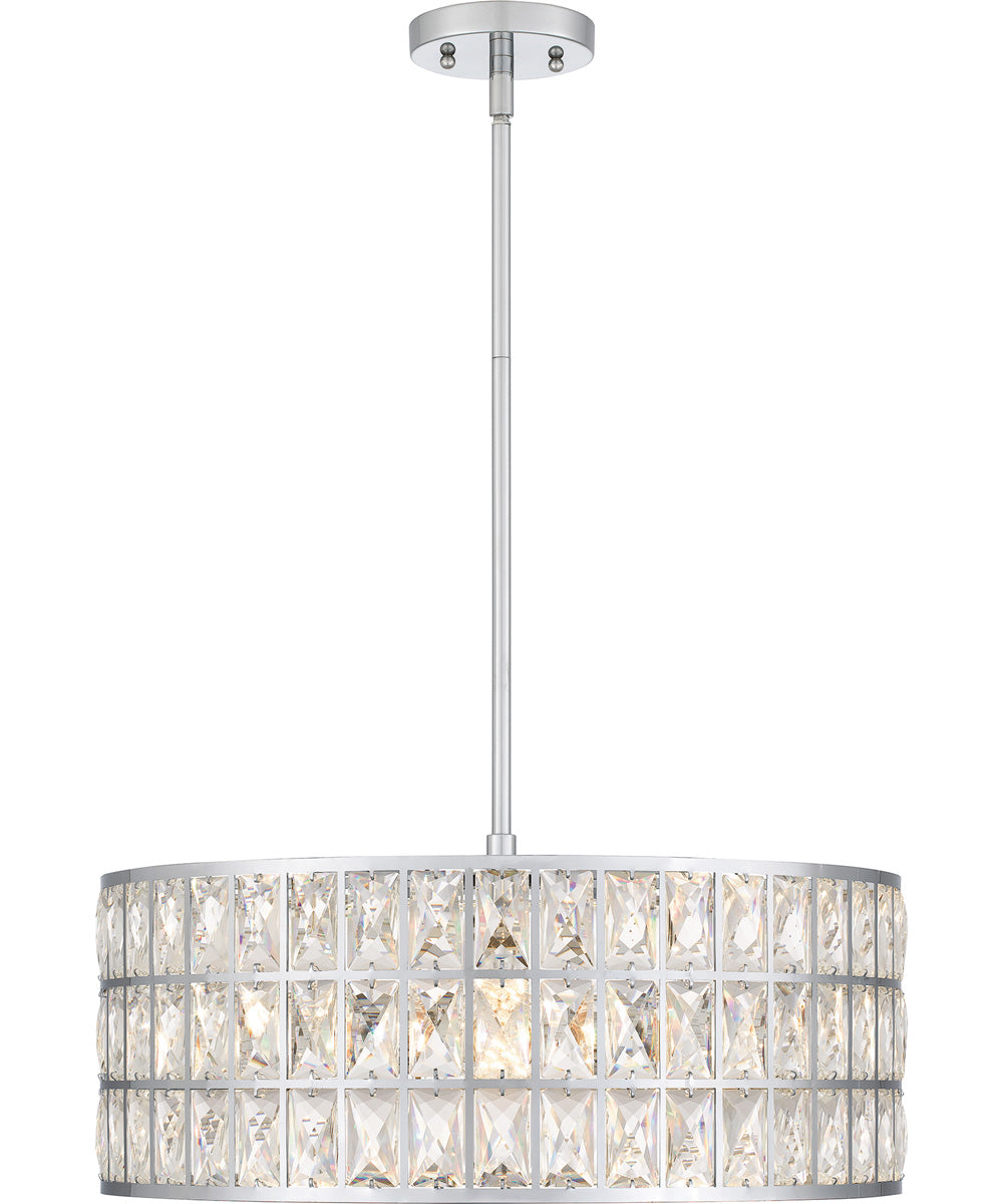 Gibson 4-light Pendant Polished Chrome