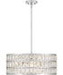 Gibson 4-light Pendant Polished Chrome