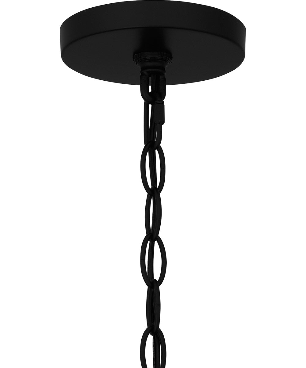 Chancellor Large 3-light Outdoor Pendant Light Mystic Black