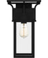 Markley Medium 1-light Outdoor Wall Light Earth Black