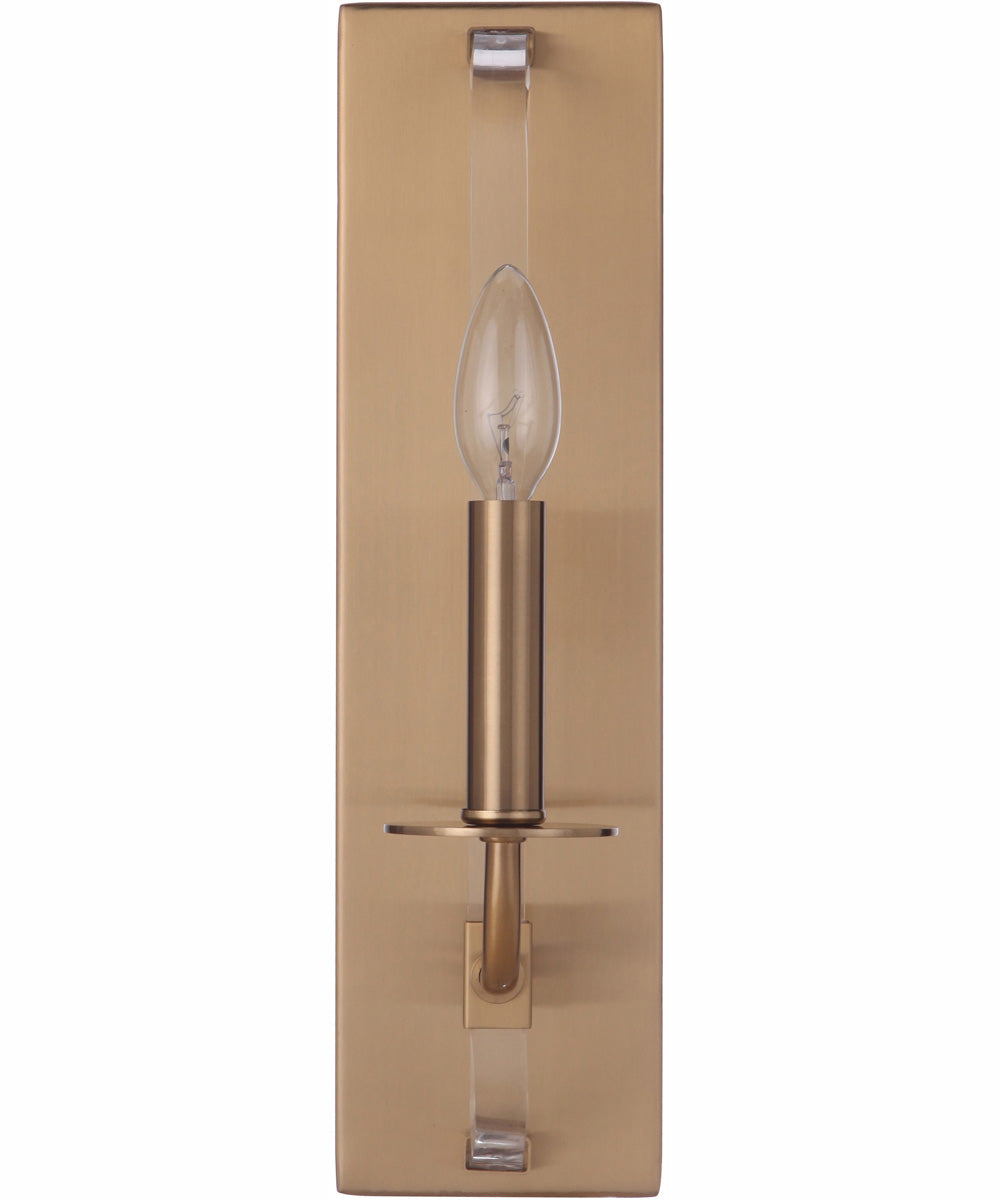 Graclyn 1-Light Wall Sconce Satin Brass
