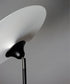 Radar 65"H 1-Light LED Floor Lamp Light Fixture Black and White Finish by ET2