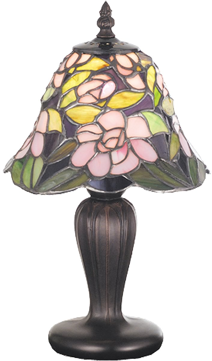 13"H Begonia Mini Lamp