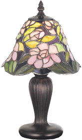 13"H Begonia Mini Lamp