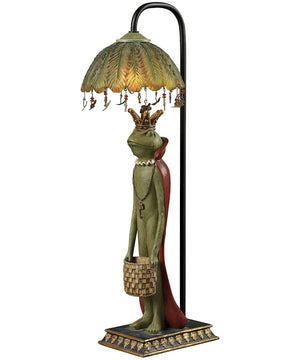 King Frog/Basket Accent Lamp