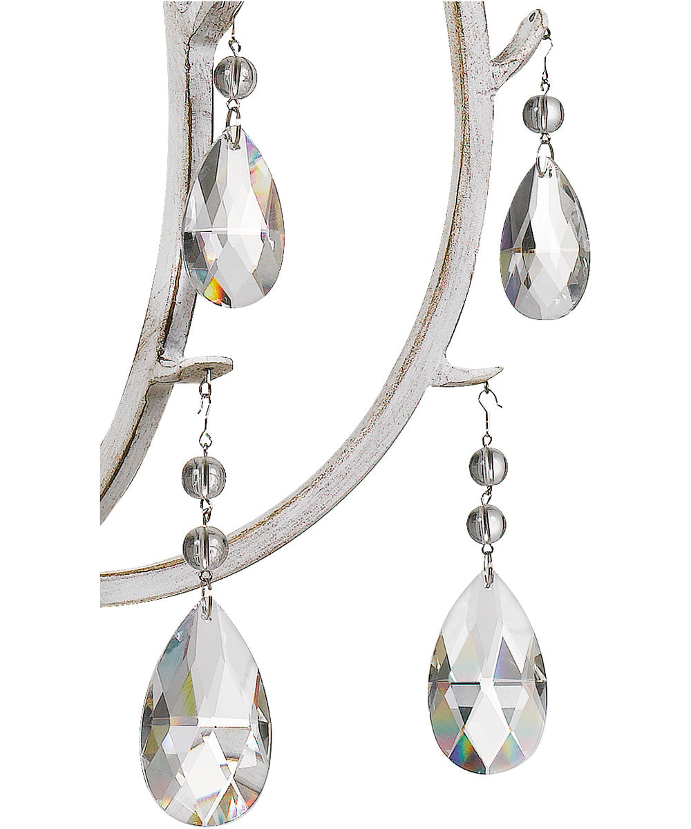 Blanca 5-light Chandelier Antique White