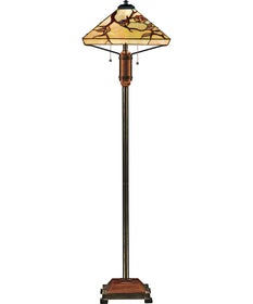 Grove Park Medium 2-light Floor Lamp Multi