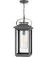 Atwater Coastal Elements  1-Light Medium Outdoor Hanging Lantern in Ash Bronze